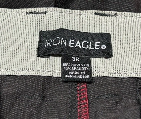 Pantalones Cortos de Golf Iron Eagle Negros Ligeros Tela Absorbente Talla 38 Deportes Usados en Excelente Condición Foto 2 de 4