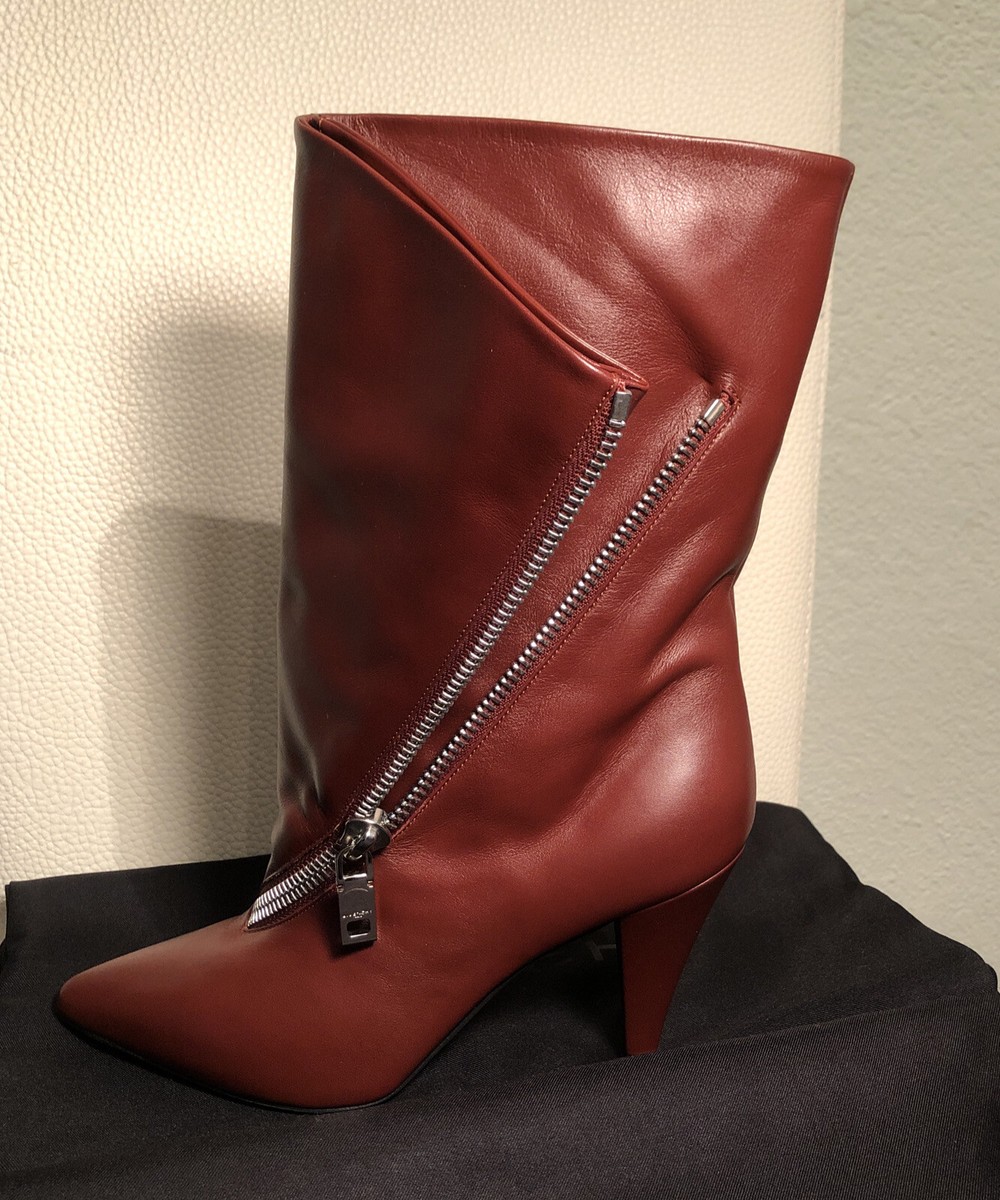 new authentic Givenchy runway asymmetrical zip pointed toe new authentic Givenchy runway asymmetrical zip pointed toe
