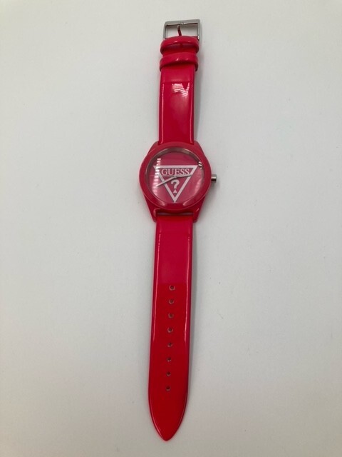 guess triangle logo watch