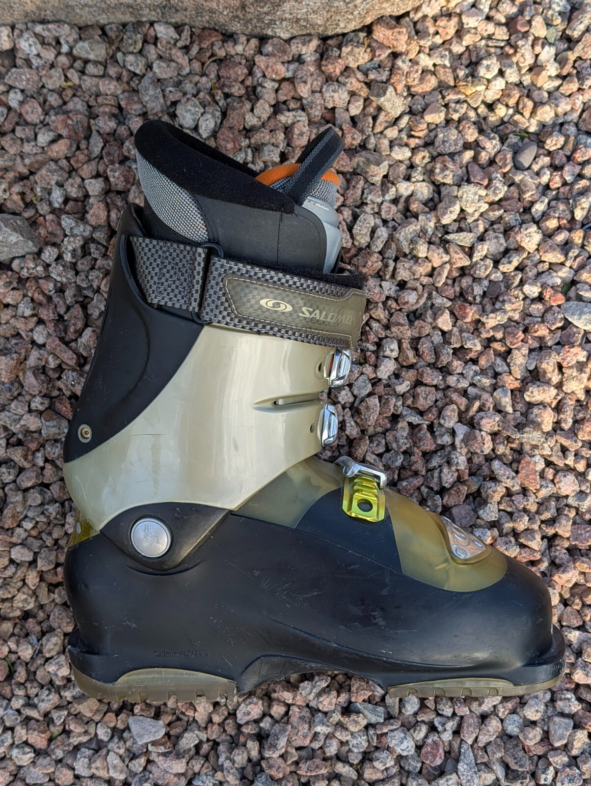 Scarponi da sci da discesa Salomon Ellipse 9.0 da uomo (7 US) 296 mm 25 25.5 3D misura personalizzata