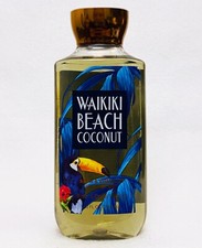 1 Bath Body Works WAIKIKI BEACH COCONUT Body Wash Shower Gel 10 oz