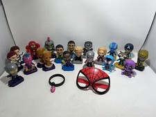 Lot of 23 Marvel Superhero McD's Happy Meal Toys - Spiderman, Hulk, Groot