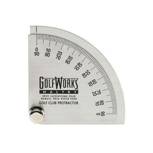 Golf Club Loft & Lie Angle Protractor Quickly Measures Irons/Woods