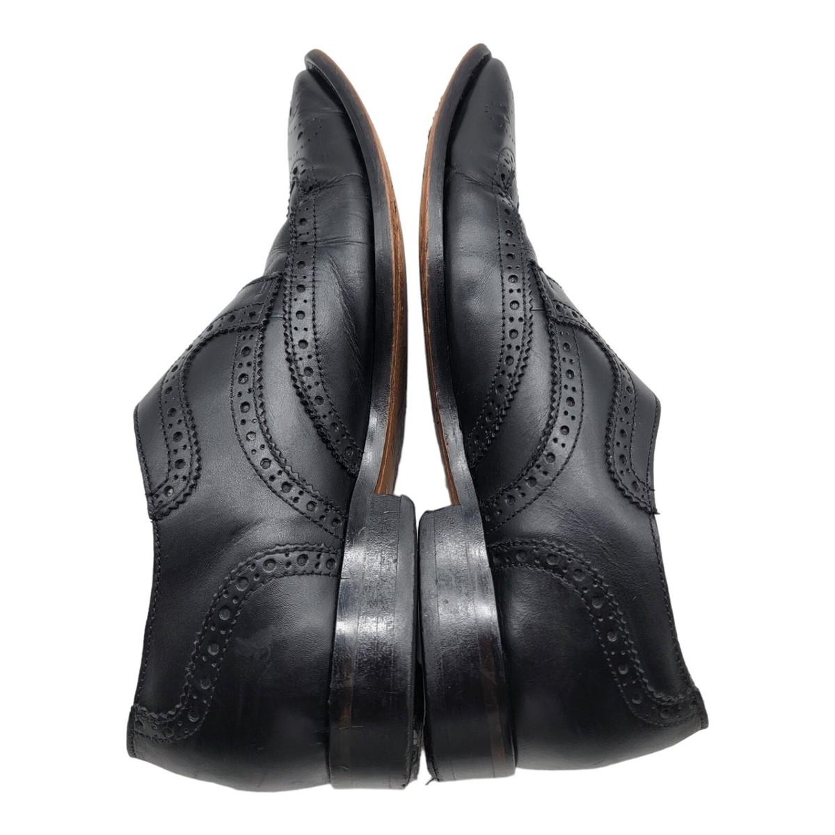 Florsheim Mens Size 10.5 D Sabato 12127 Black Leather Wingtip Monk Strap Shoes Amazon.com | Florsheim Vibe Wingtip Oxford Men main image 3