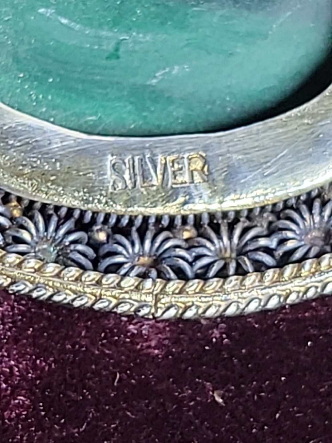 Beautiful Victorian Solid Silver Scottish Malachi… - image 4