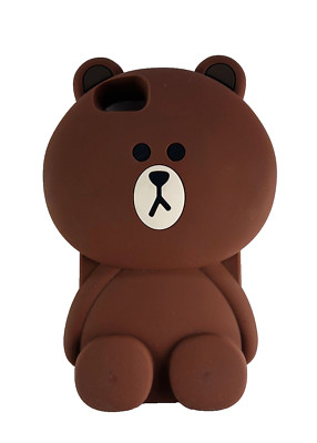 Kawaii 3D-Teddybär-Handyhülle Für IPhone 14 Pro – Mit Einziehbarem Ständer & Griff, Süßes Silikon-Design