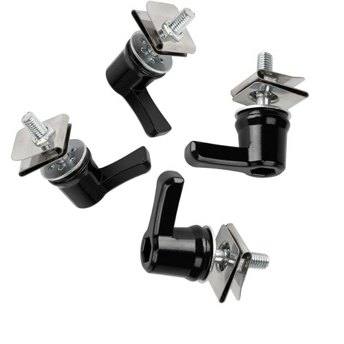 4x Saddlebag Lever Lock Fastener Bolt Nut Mounting For Harley Electra Glide FLHT - Bild 11 von 15