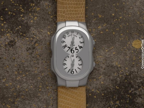 Philippe Stein Damen Dual Time Uhr - OWNED & WORN BY OLIVIA NEWTON-JOHN - Bild 9 von 11