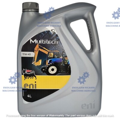 ENI MULTITECH 15W40 4LT ENGINE OIL