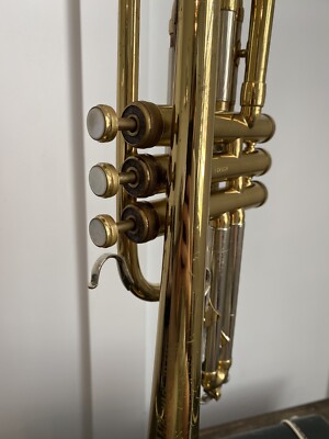 Vintage 1964 Martin Indiana Cornet With Hardshell Case NICE