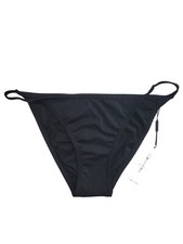  48 Calvin Klein Swimwear Women UPF50 Ribbed Bikini Bottom, Black XL