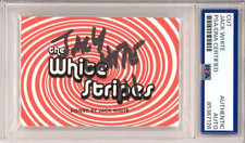 Jack White The White Stripes SIGNED Logo Photo PSA DNA COA Certified AUTOGRAPHED