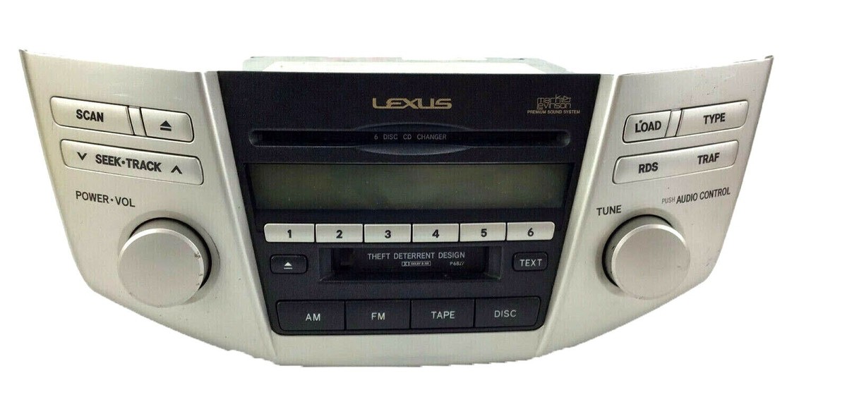 2004-2005-2006 Lexus RX330 OEM Mark Levinson 6 CD Changer