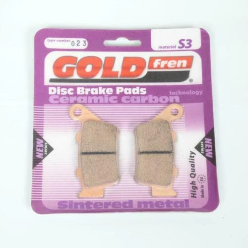 Plaquettes de frein GOLDfren Pour WR pour motocyclette