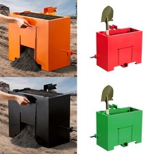 Uimoso Ballast Box 3 Point Category 1 Tractor Quick Hitch Counterweight 800 lbs