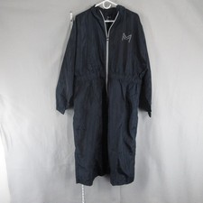 Melt Fit Jacket Womens 2X/3X Blue Hooded Long Full Zip Windbreaker Athletic