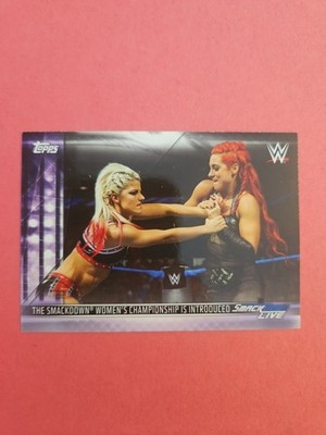 2019 TOPPS WWE WOMENS EVOLUTION ALEXA BLISS INSERTION CARD #DR-24