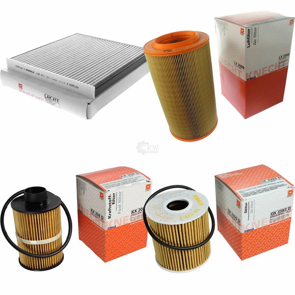 Mahle Kraftstofffilter Kx 208D Innenraum Lak 411 Luft Lx 2059 ÖLfilter Ox 339/2D-image