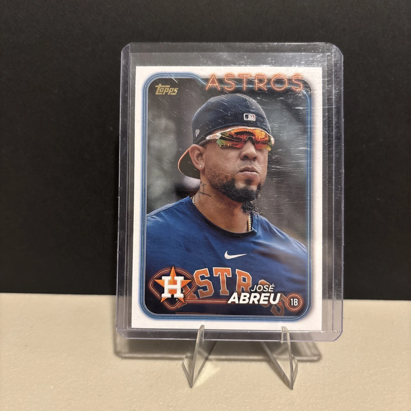2024 Topps Jose Abreu Golden Mirror SSP #410 Astros
