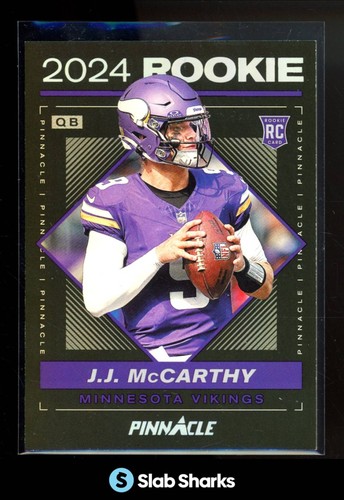 2024 PANINI ENCORE #1 J.J. MCCARTHY PINNACLE ROOKIE RC ROOKIE