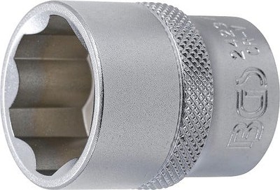 BGS Steckschlüssel-Einsatz Super Lock - Vierkant 1/2'' - SW 23 mm