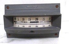 West industrial thermometer  3000 fahrenheit range
