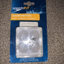 Speedo Fit Unisex Silicone Ear Plugs Reuseable And Waterproof