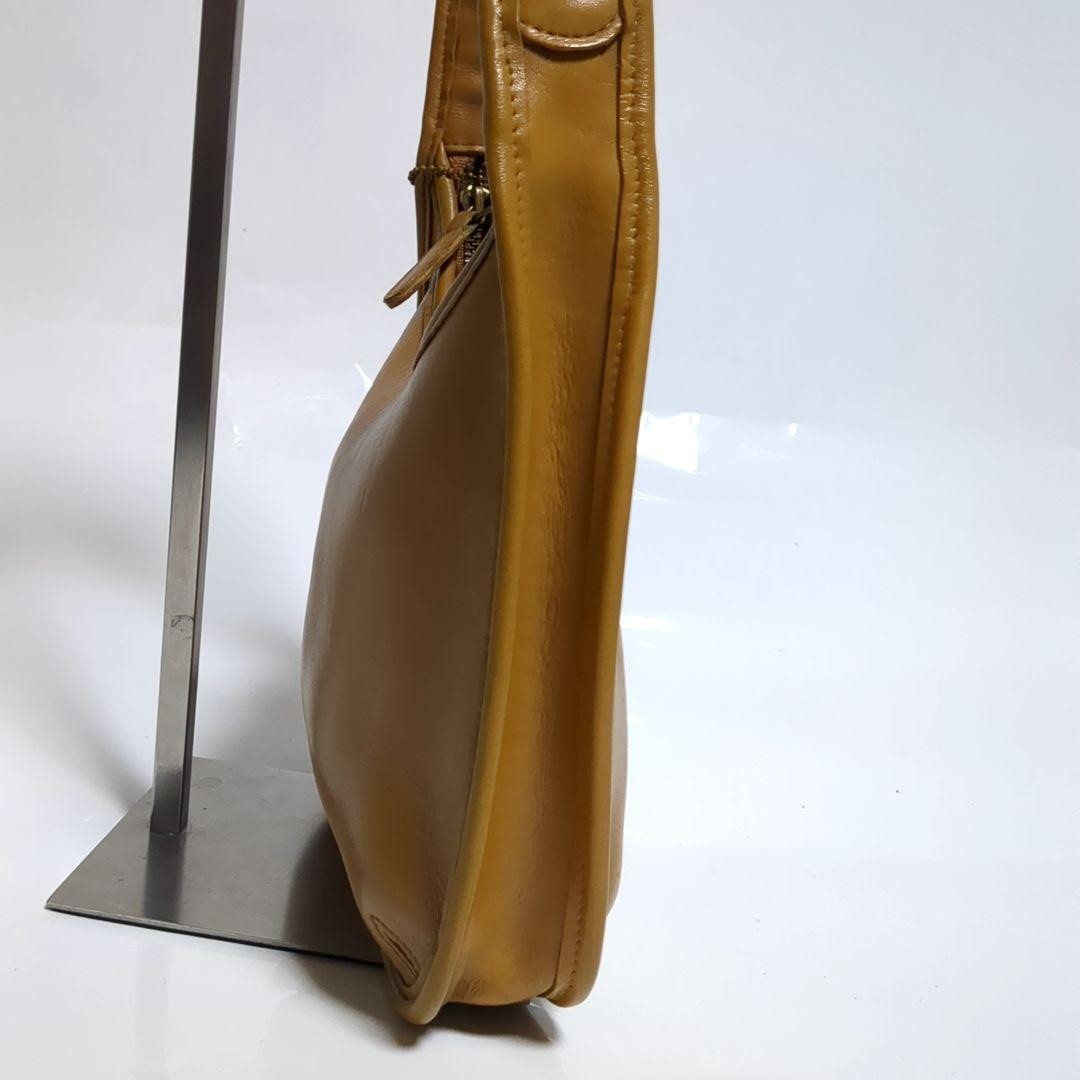 OLD COACH Ergo 9020 Zip Hobo Shoulder Bag Yellow Vintage OLD COACH Ergo 9020 Zip Hobo Shoulder Bag Yellow Vintage