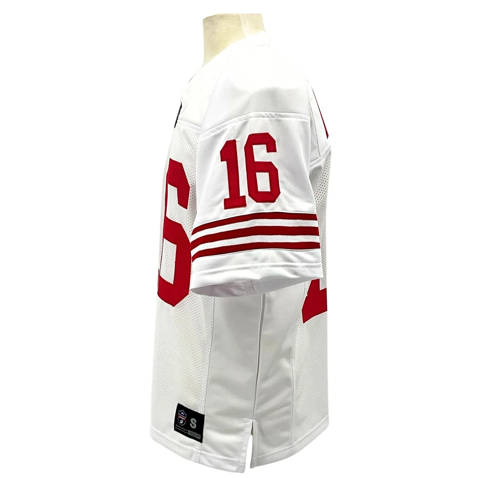 Jersey Joe Montana Blanco San Francisco | S-5XL Sin Firmar Personalizado Cosido Foto 3 de 4