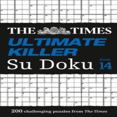TIMES ULT KILLER SU DOKU 14 PB The Times Mind Games Paperback Har