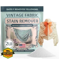Vintage Fabric Stain Remover 32oz USA Made for Linens Quilts Doilies