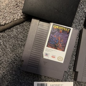 Tengen GAUNTLET and Gauntlet II Game Cartridges for the Nintendo NES UNTESTED