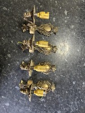 4x Antique Brass Wall Sconce Wall Light Fixtures