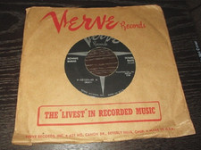 Ronnie Burns Northern Soul 45 RECORD Double Date / Kinda Cute  Verve records NM