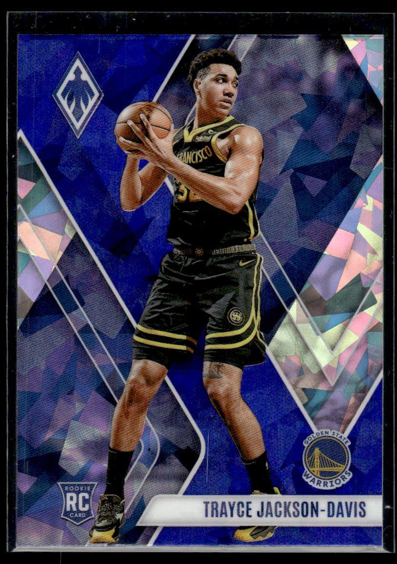 2023-24 Panini Phoenix Blue Ice Trayce Jackson-Davis Golden State Warriors #288