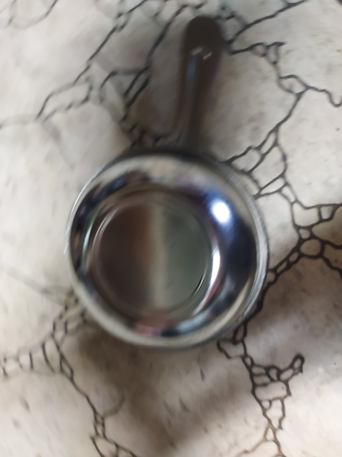 Vintage 1970s MCM Avocado Green Enameled Fondue Pot w/Wood Base Complete Set