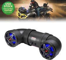 6.5 Inch Bluetooth ATV Sound Bar with RGB Lights 2 Speakers 2 Tweeters