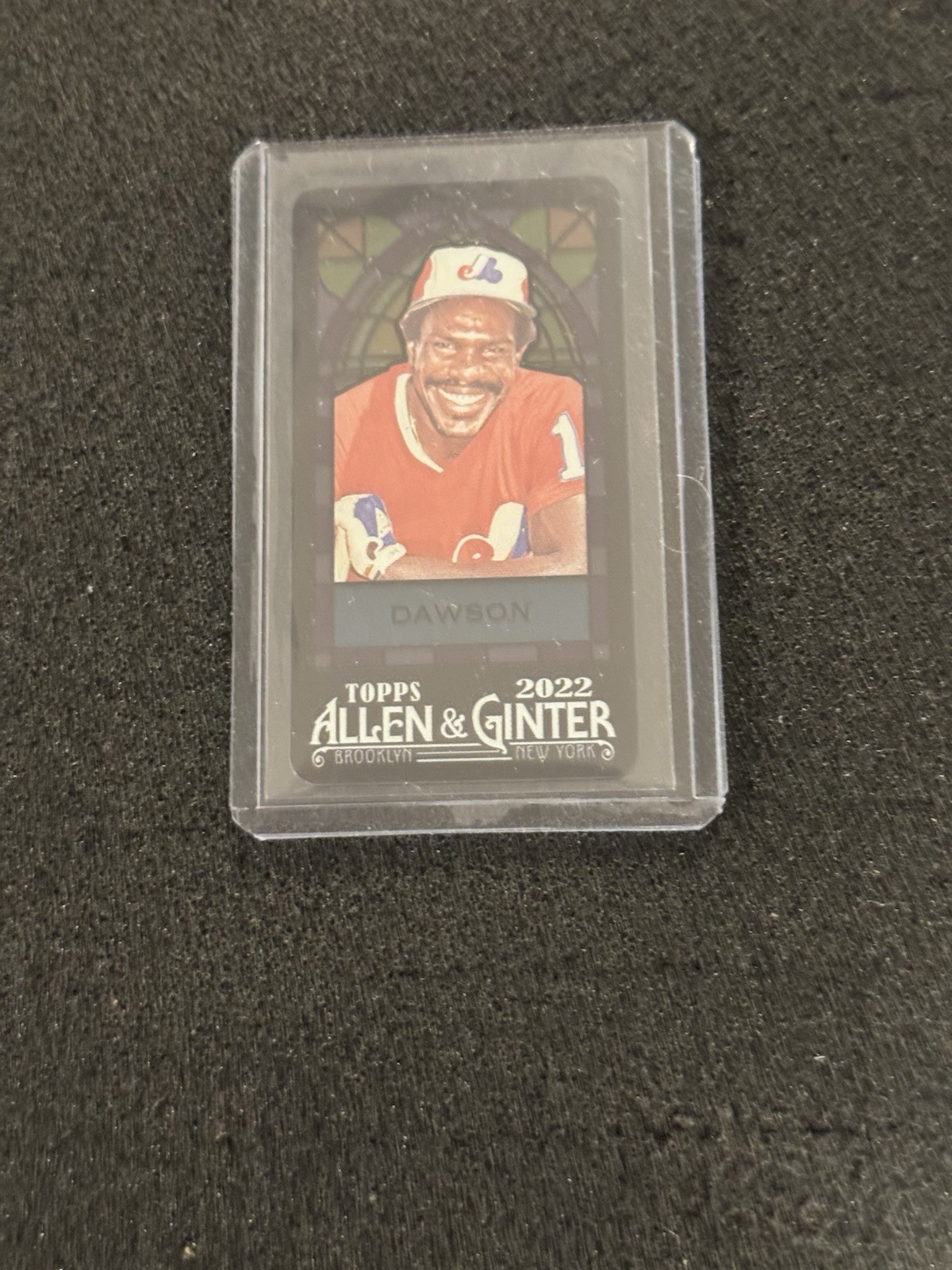 2022 Allen & Ginter Chrome Mini #116 Andre Dawson Stained Glass Sp HOF