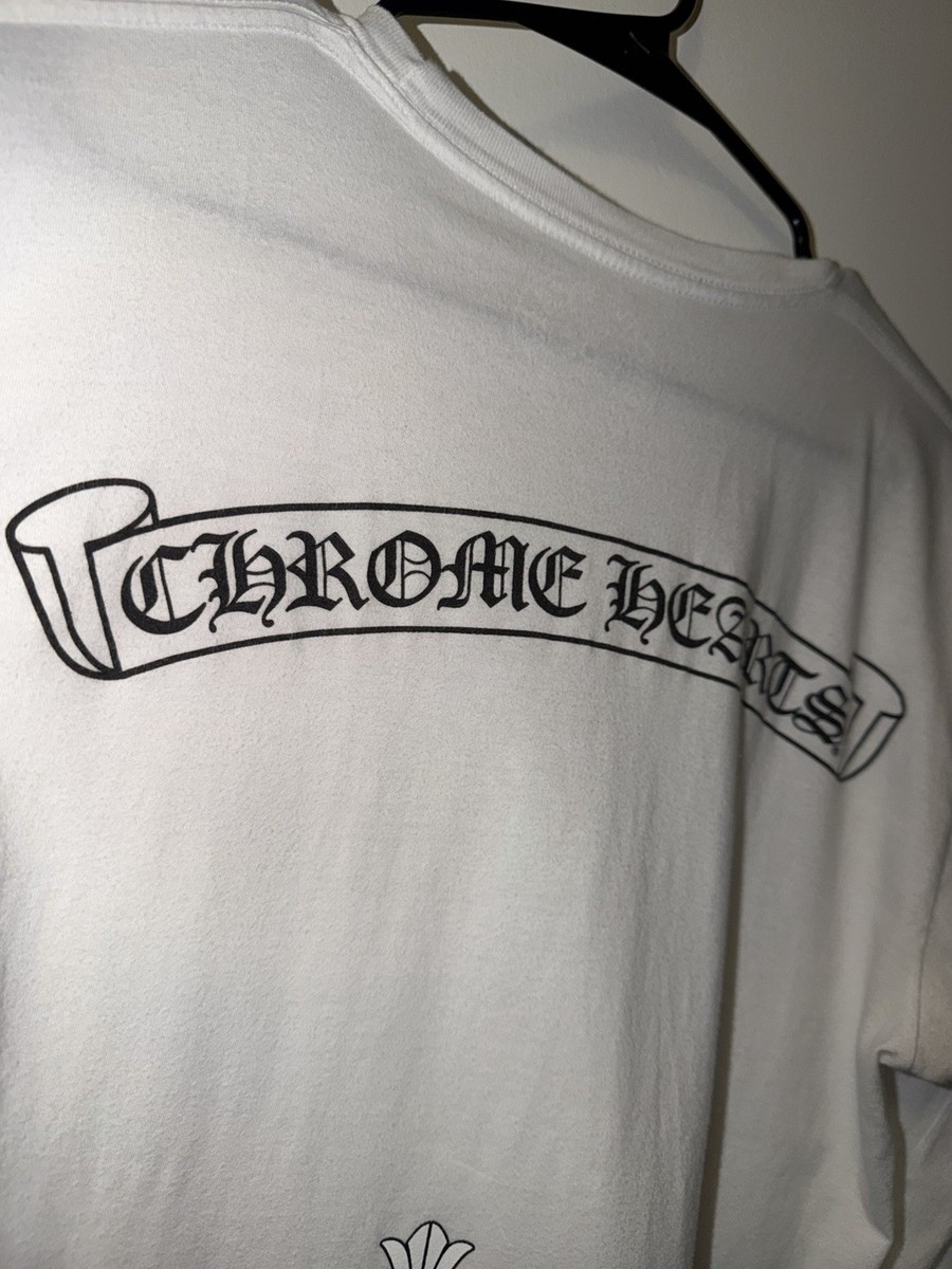 Chrome Hearts Multicolor Cross Long Sleeve T-Shirt - Size M | eBay