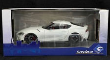 Toyota Supra Gr 2023 White Pearl Solido S1809002 1:18 White Lhd Japan