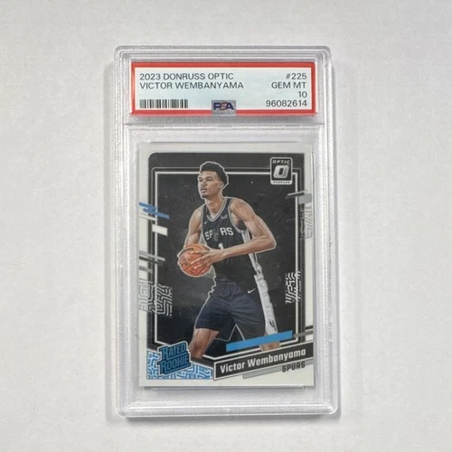 2023 Donruss Optic Victor Wembanyama PSA 10