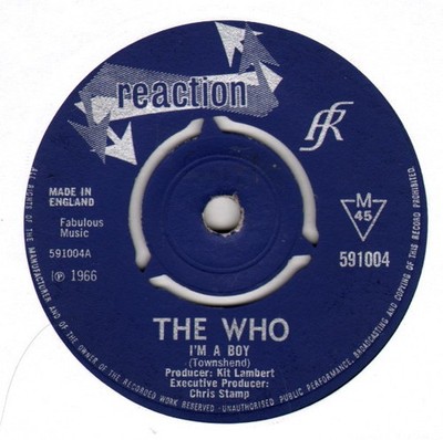 The Who - I'm A Boy - (591004)- (7'', Single, Mono, 3-P)