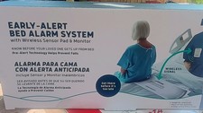 Sistema di allarme letto Lundberg Early Alert con sensore wireless pad e monitor usato in ottime condizioni