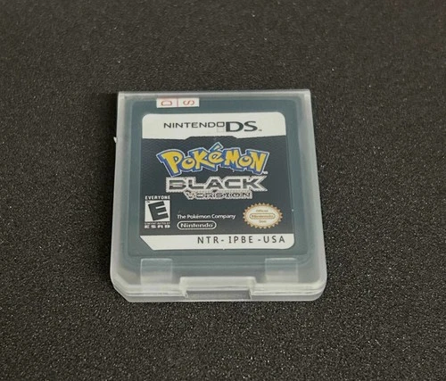 Pokemon Black Version for Nintendo DS NDS 3DS US Game Card 2011 Very Good US