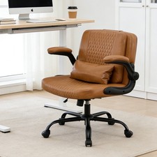 Home Office Chair Ergonomic Desk Chair Task Chair Rolling Swivel w/Flip Up Arms