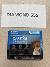 CAPSTAR Fast-Acting Oral Treatment for Small Dogs 2-25 lbs 6 Tabs 3370