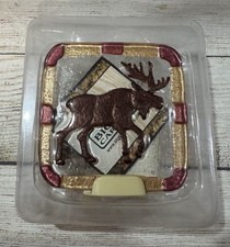 NIB Big Sky Carvers Night Light Moose Cabin Decor New in Box Tub18