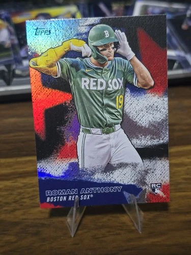 2025 Topps Roman Anthony RC Stars of MLB SMLB-25 Red Sox Rookie Insert
