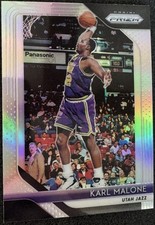 2018-19 Prizm SILVER Karl Malone #75 Utah Jazz HALL OF FAME