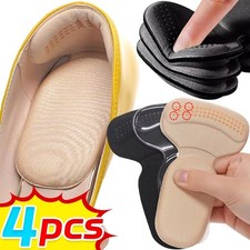 4pcs Heel Grip Pads Anti-Slip Shoe Inserts for Comfort  Blister Prevention